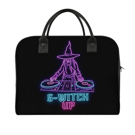 S-WITCH UP Neon Logo Travel Bag