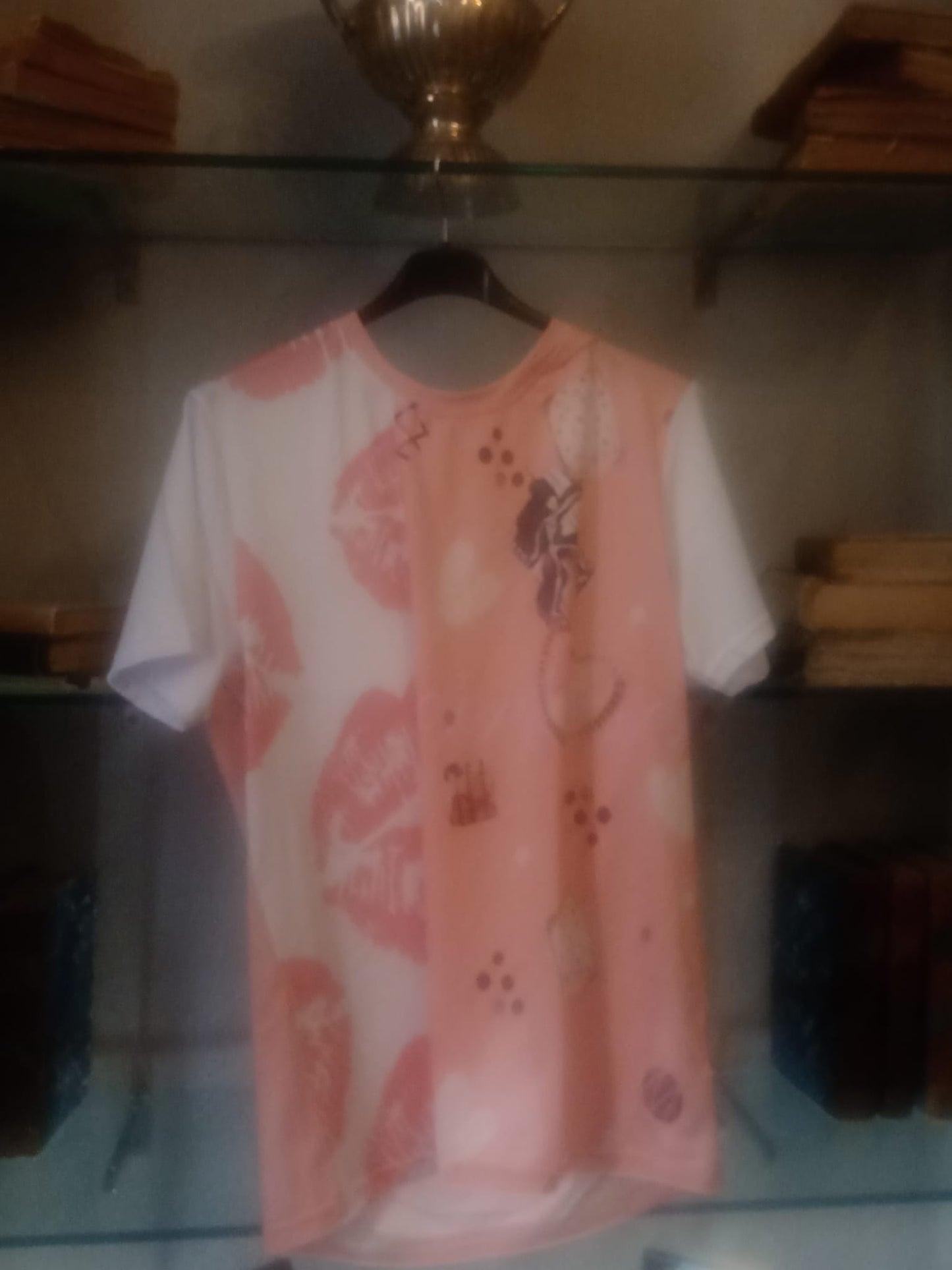 T-shirt Mouth Cookies Pink White