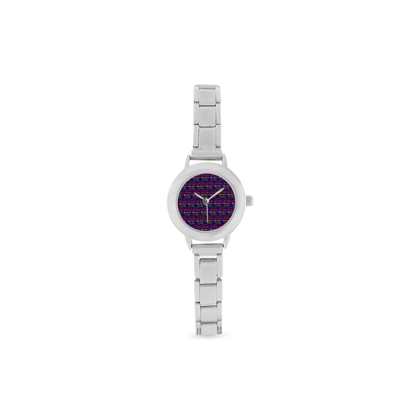 LINFA Little Hearts Purple Women's Italian Charm Watch