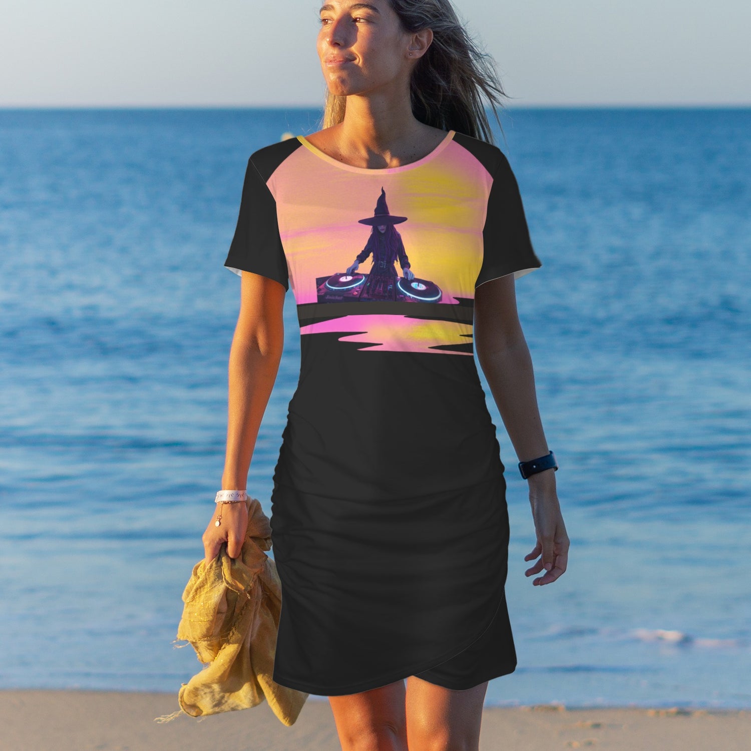 S-Witch Up Black Bodycon Dress