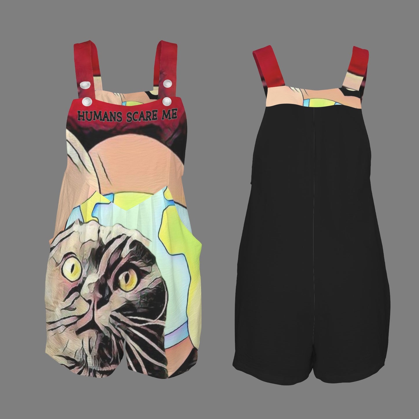 Humans Scare Me Romper