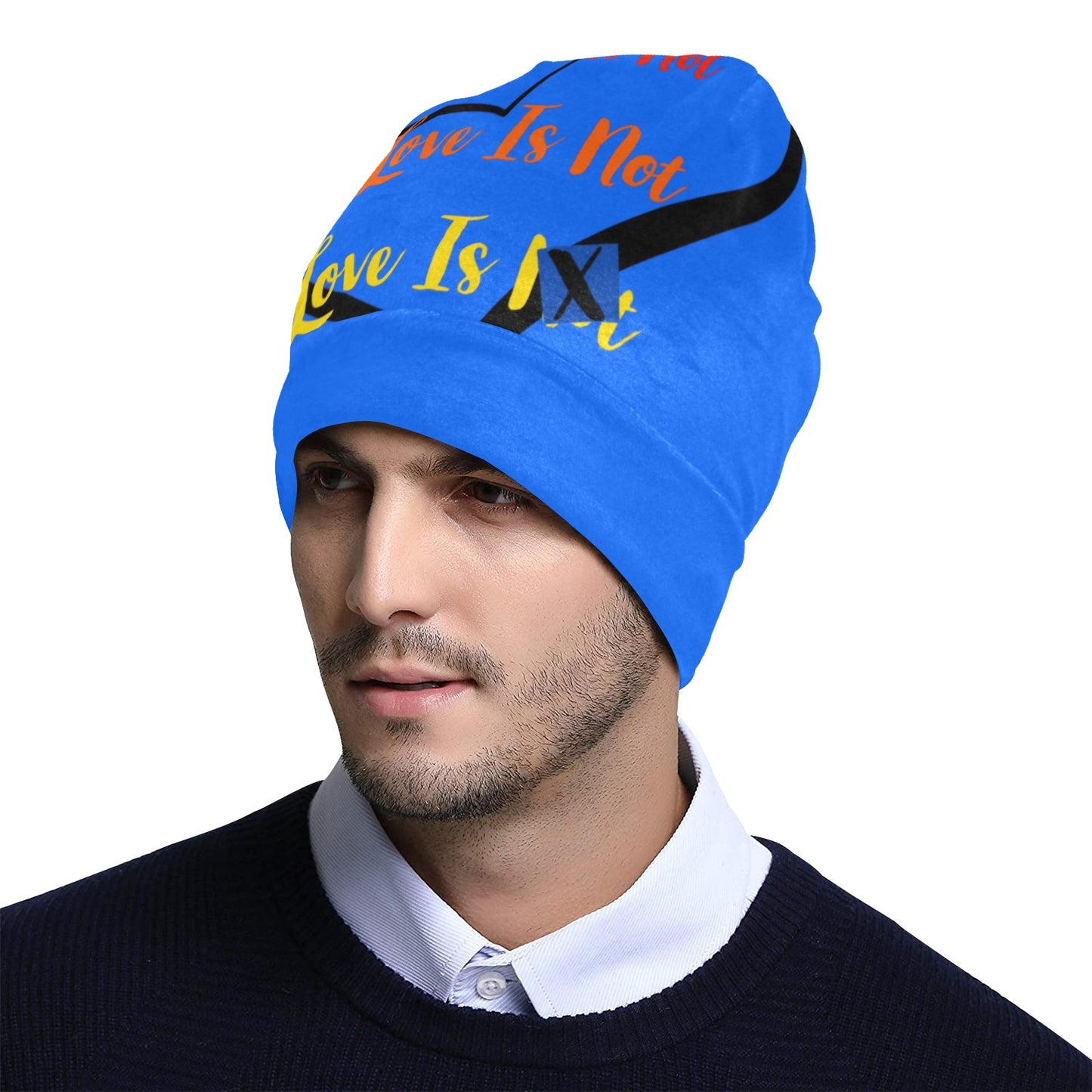 LINFA BEANIE BLUE FACEBOOK