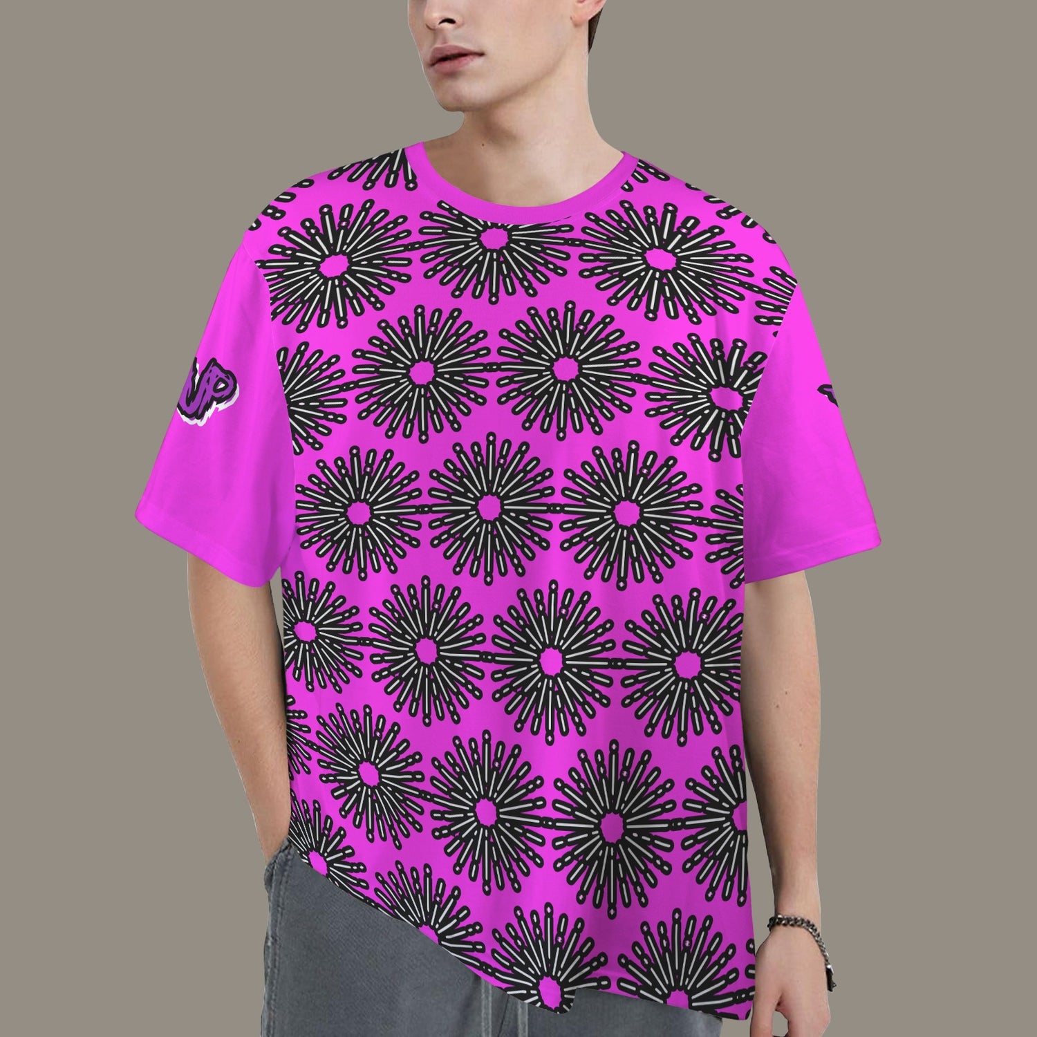 S-WITCH UP WAVE LOGO MULTI PINK