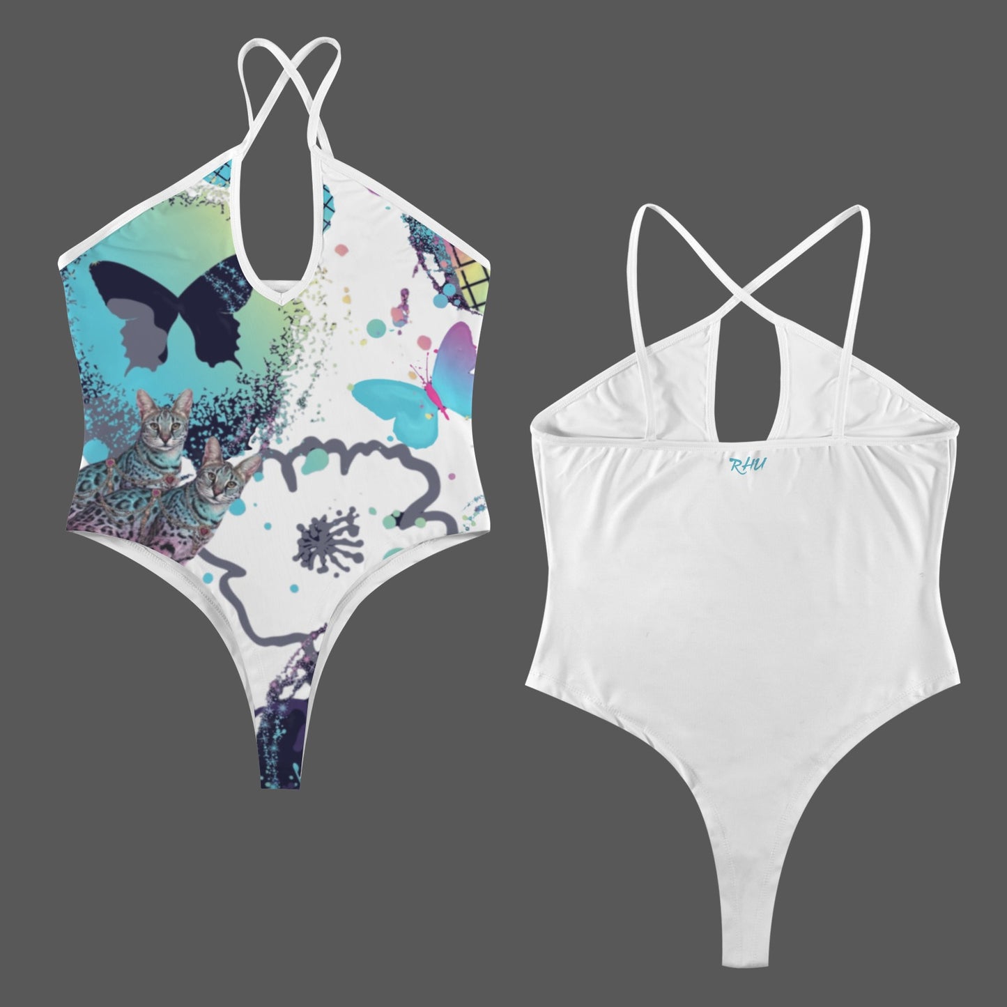 Cats & Butterflies Bodysuit