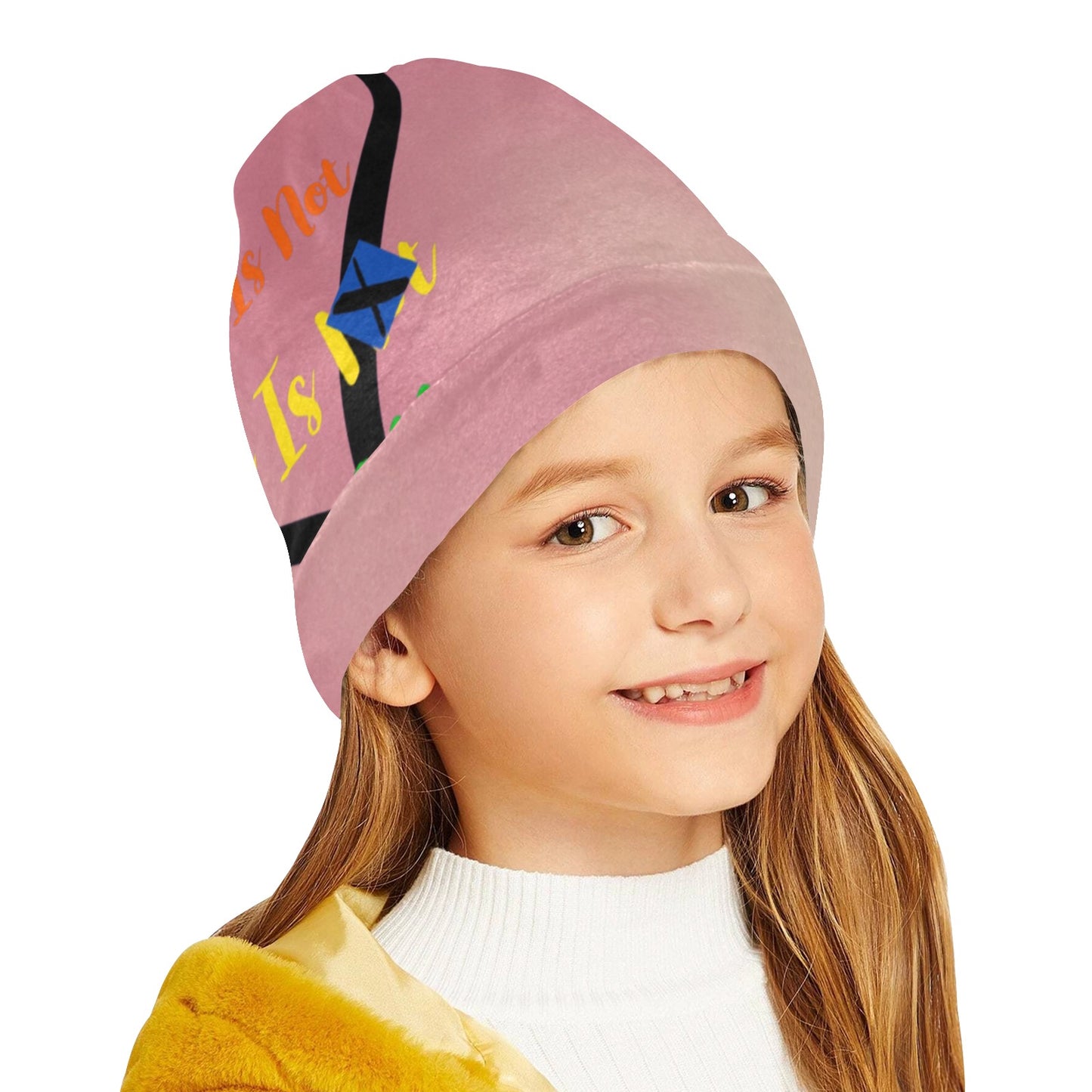 LINFA BEANIE KIDS PINK