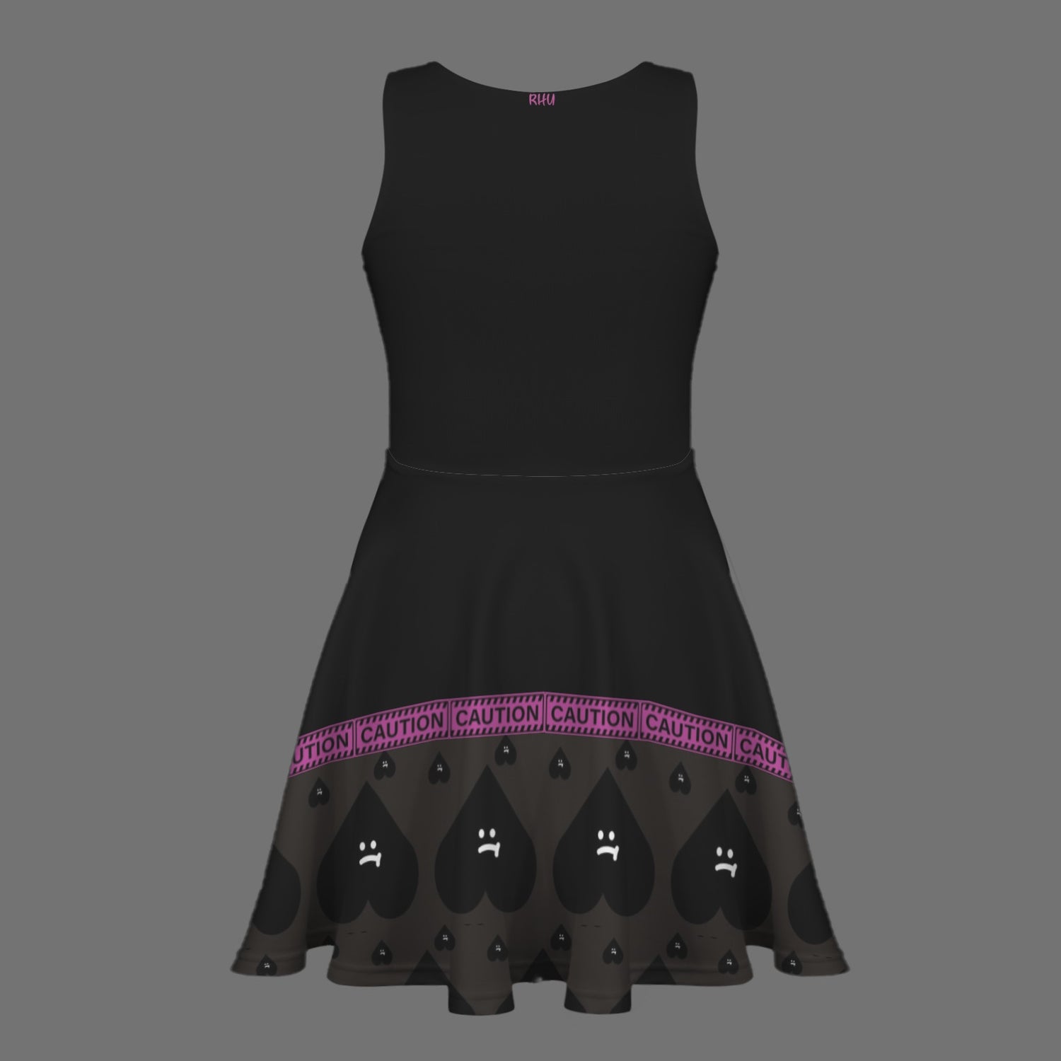 Pinky CAUTION Tank Top dress V2