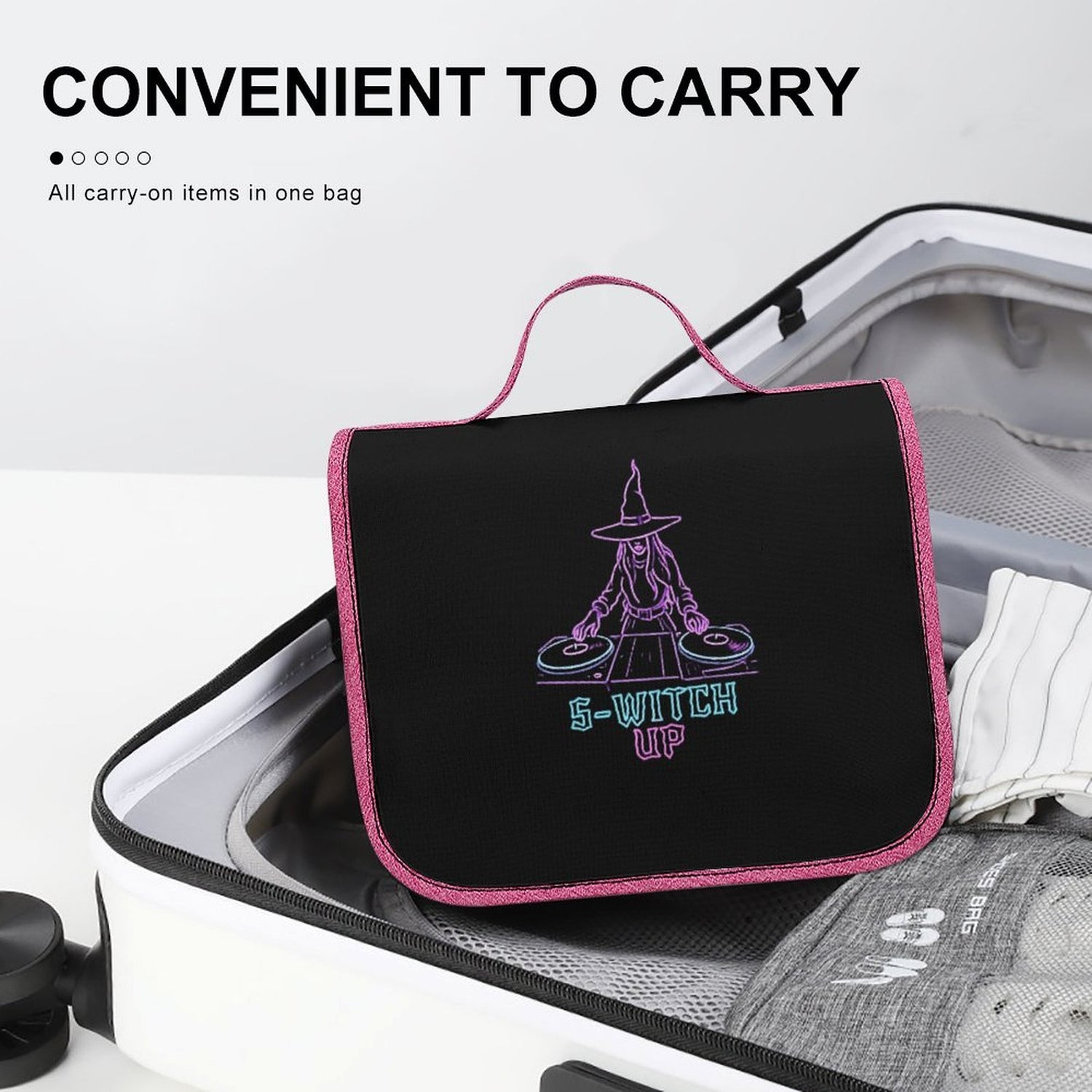 Custom Hanging Toiletry Bags