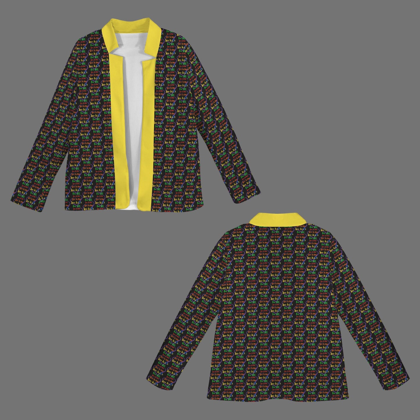 LINFA Little Heart Yellow Black Jacket