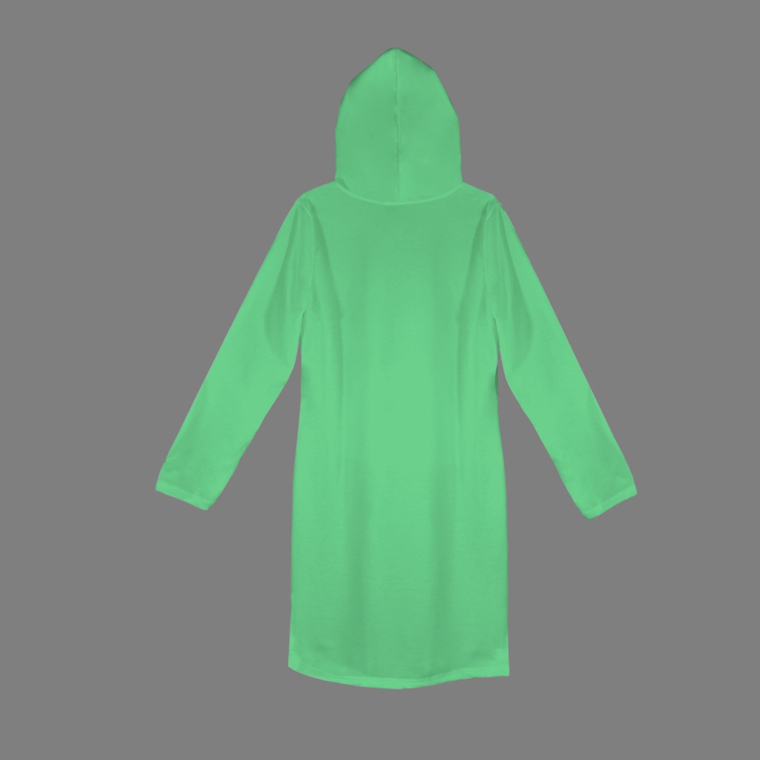 LINFA Hoodie Dress Little Hearts Joker Green