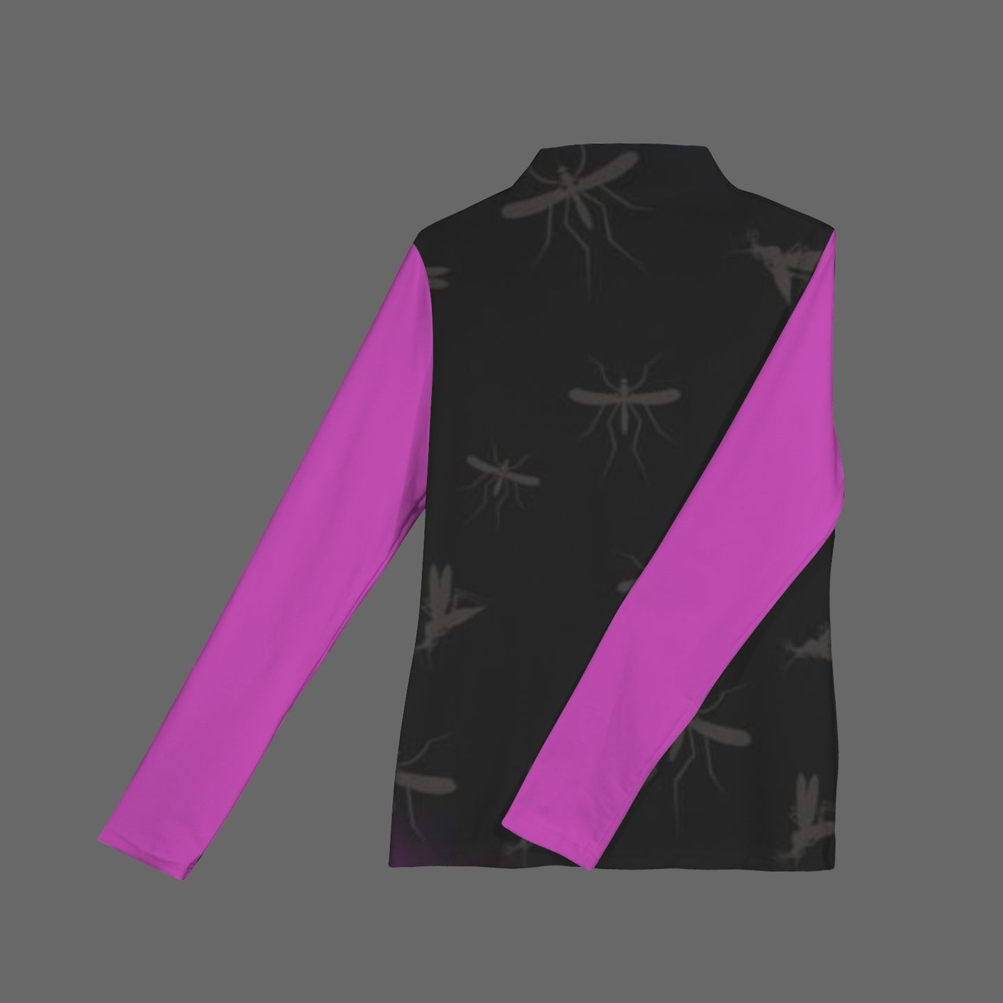 Mosquitoes (3) Long Sleeve Shirt Purple Sleeve