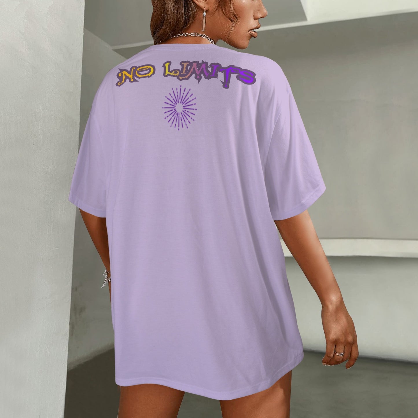 S-WITCH UP WAVE BUTTERFLY T-SHIRT LILIAC