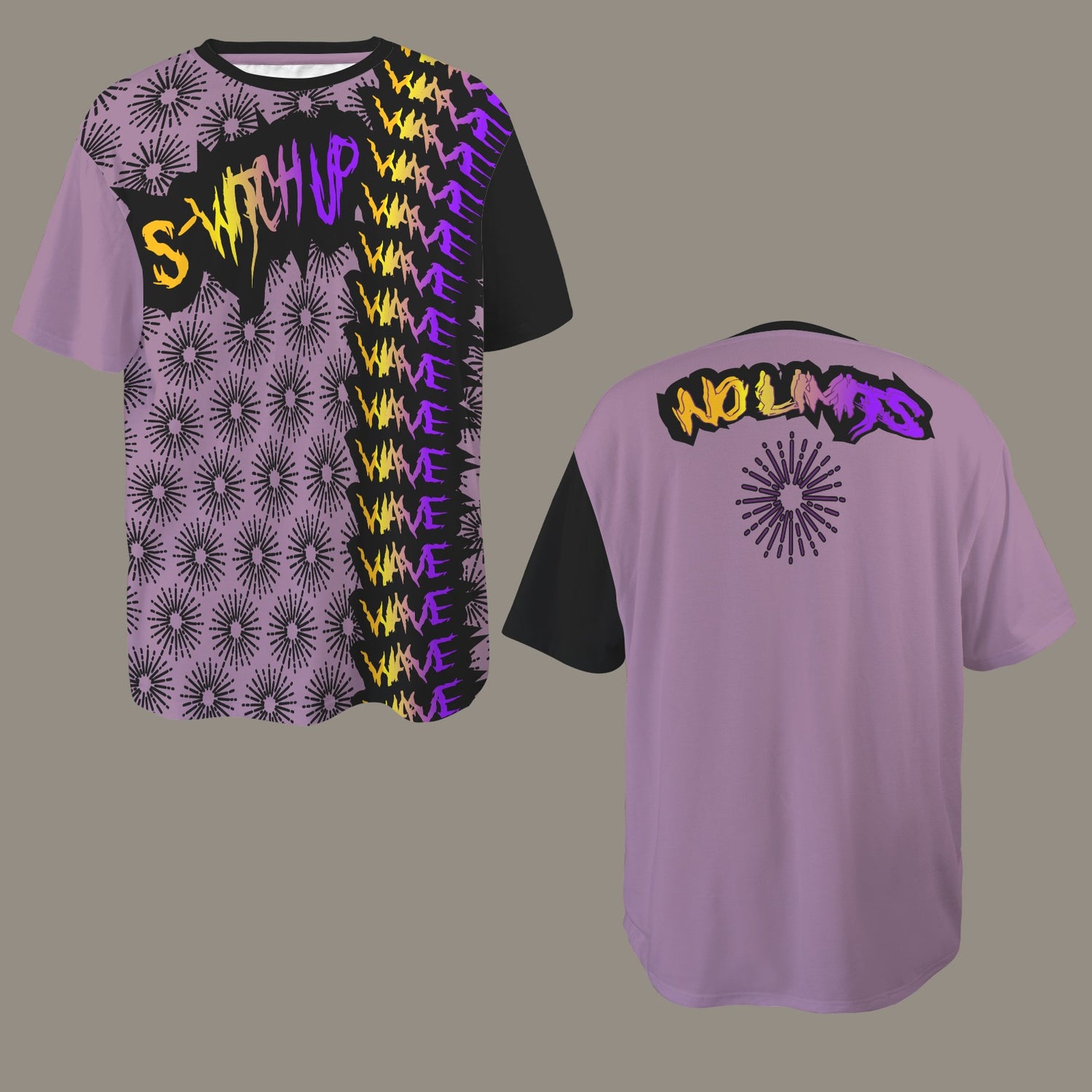S-WITCH UP WAVE - WAVE BAND MULTI LOGO MAUVE