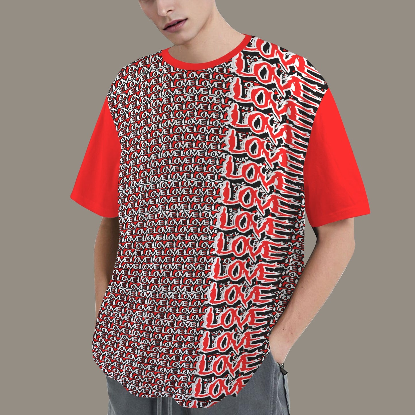 SE SON ROSE - RED LOVE WALL SMALL LOVE- WHITE