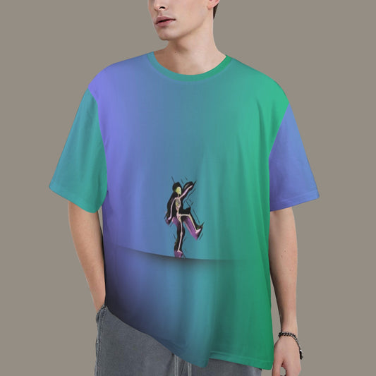 HSM T-shirt Skeleton Green Blu