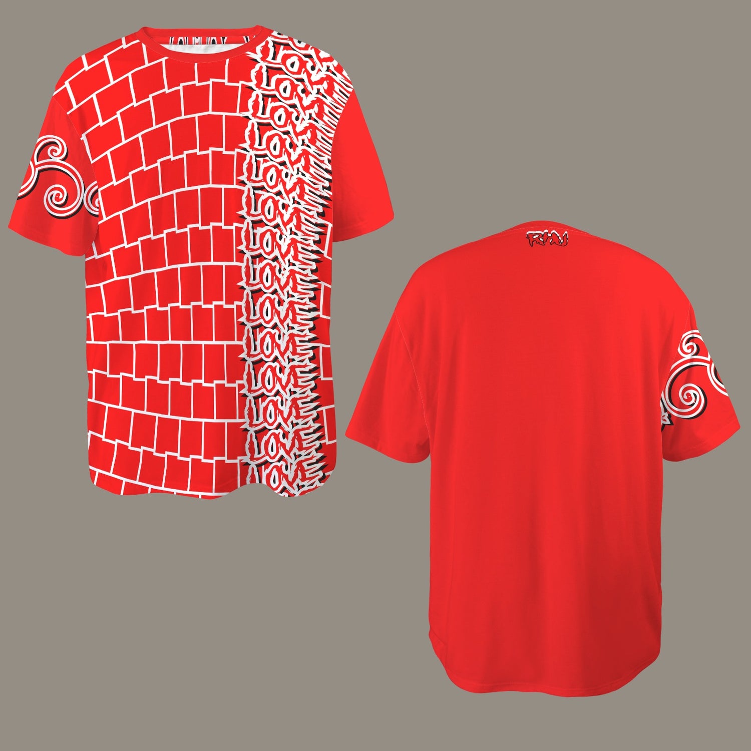 SE SON ROSE - RED LOVE WALL - WHITE