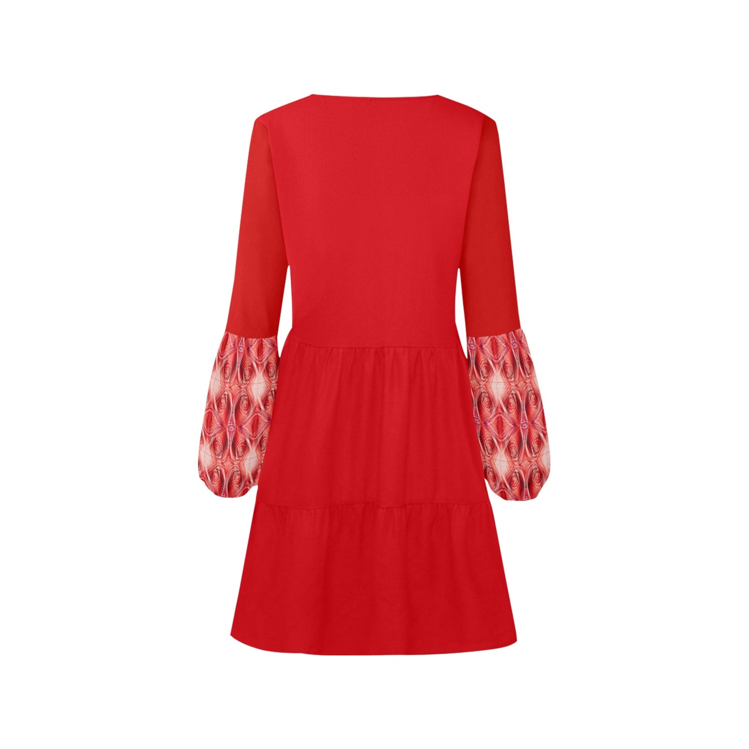 Se Son Rose Fioriranno (Psychedelic Vision Of Roses) Boho Dress