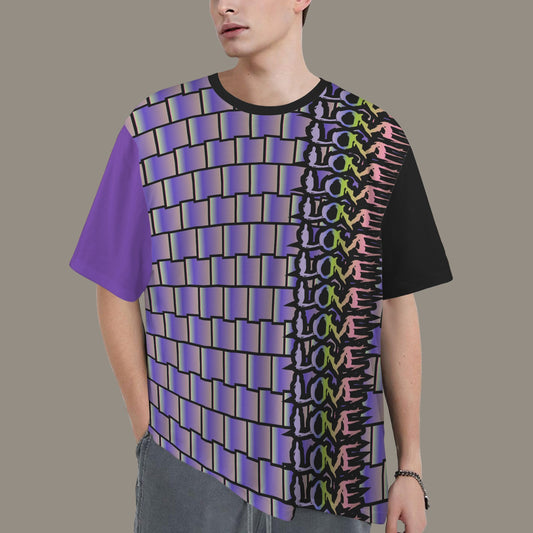 SE SON ROSE - LOVE WALL- PURPLE BLACK