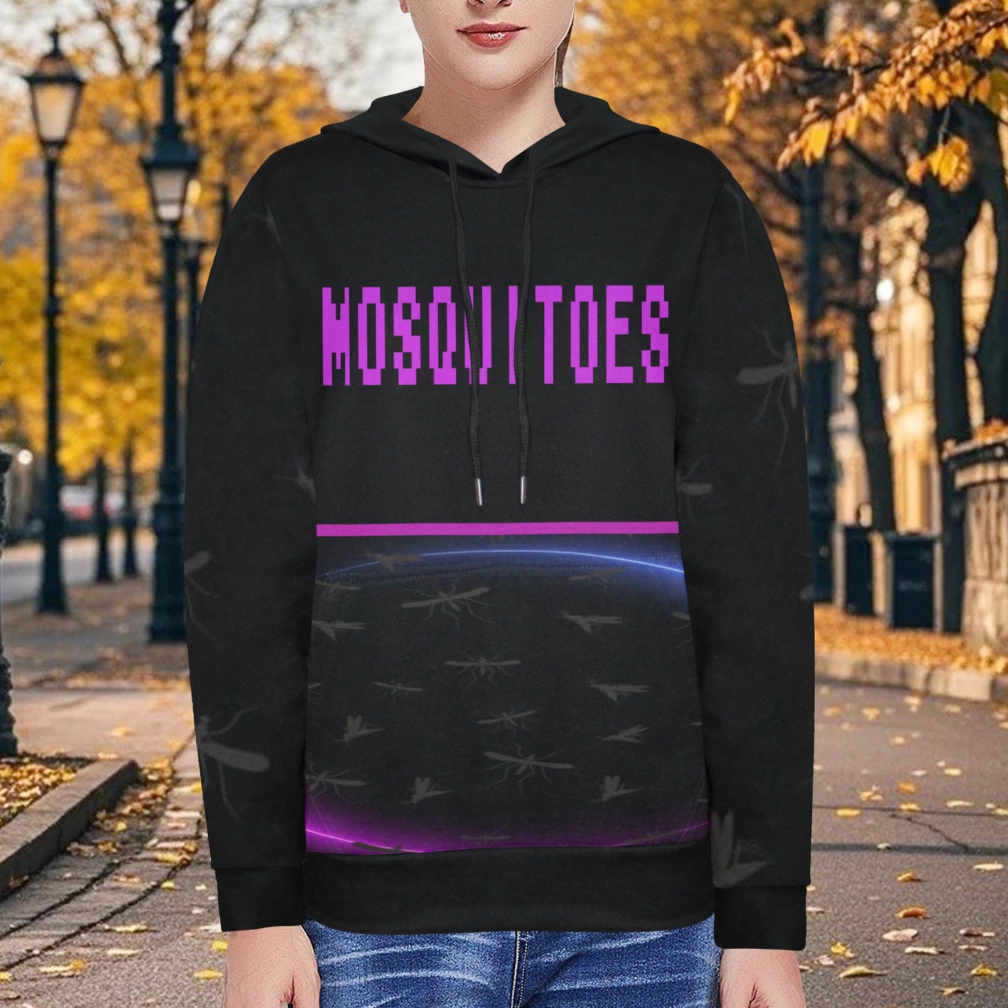 Mosquitoes Fleece Hoodie