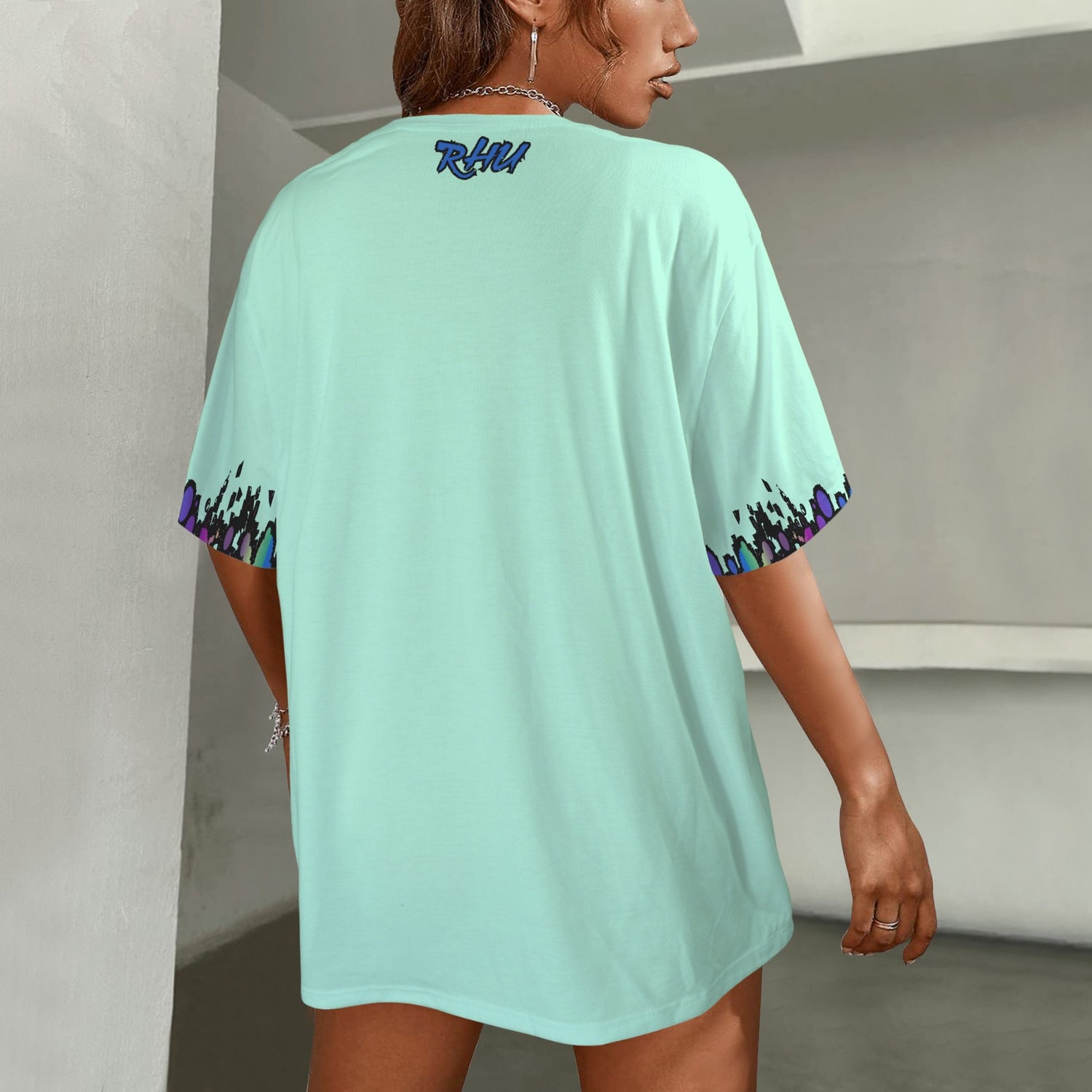 Hidden Name T-shirt  Acquamarina Ransie