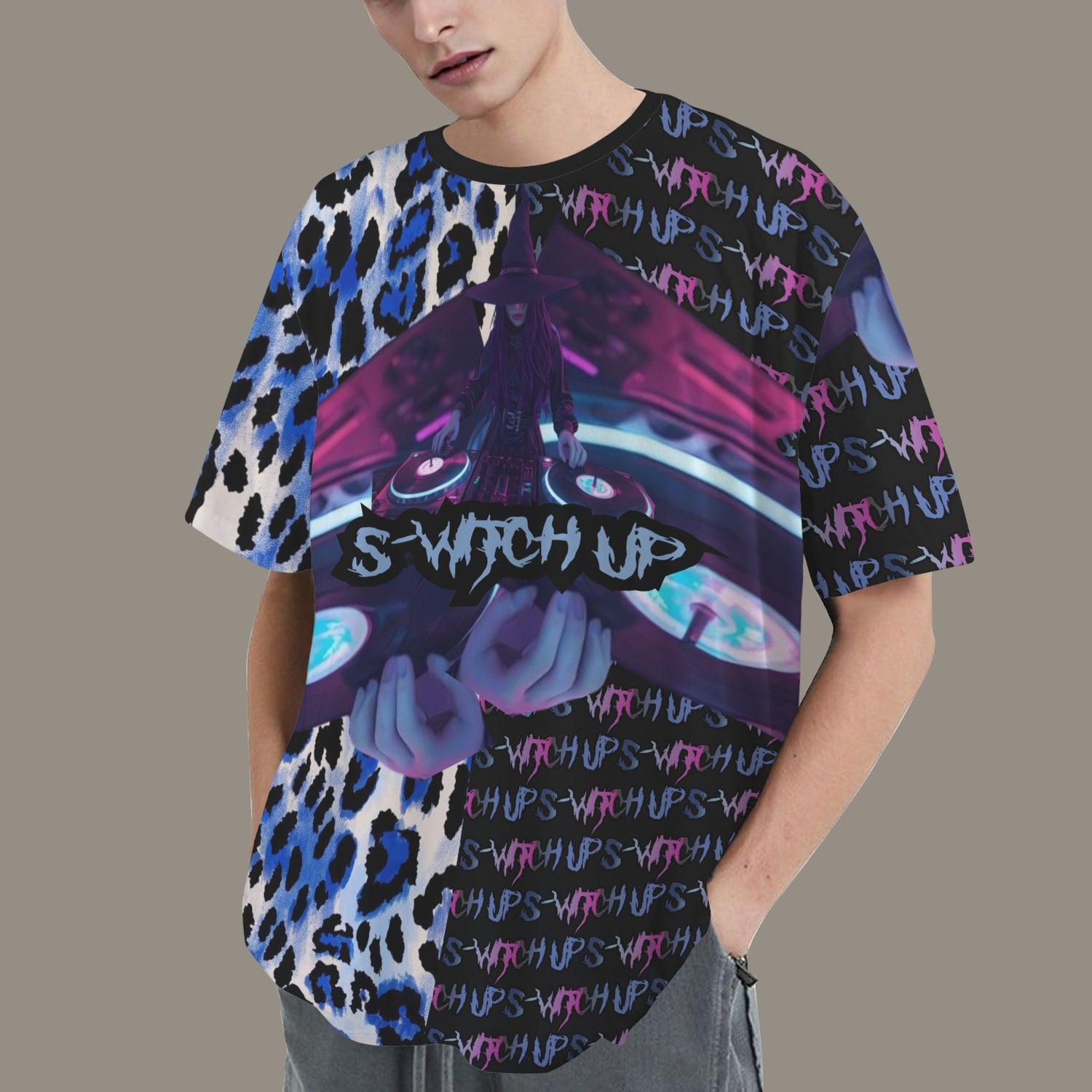 S-WITCH UP WAVE  Witch Leopard Blue