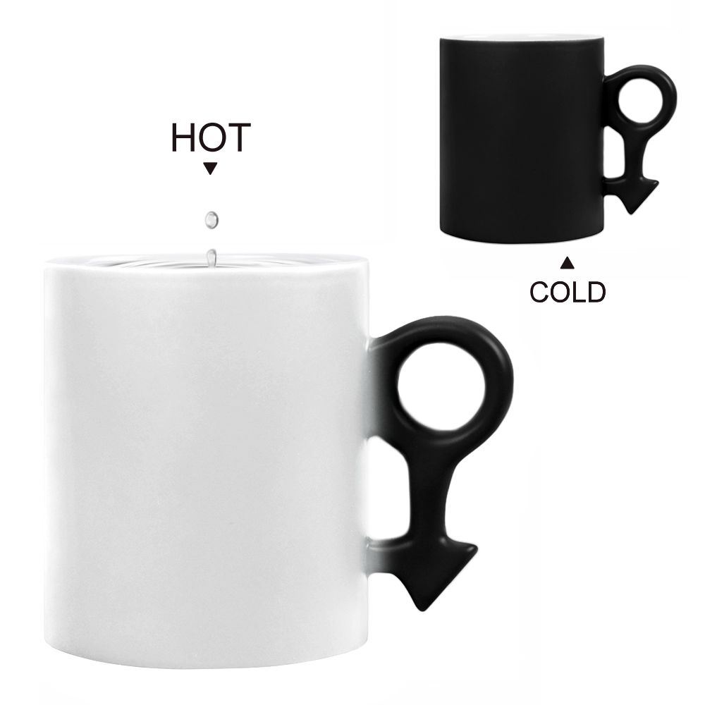 Couple Symbol Color Changing Cup