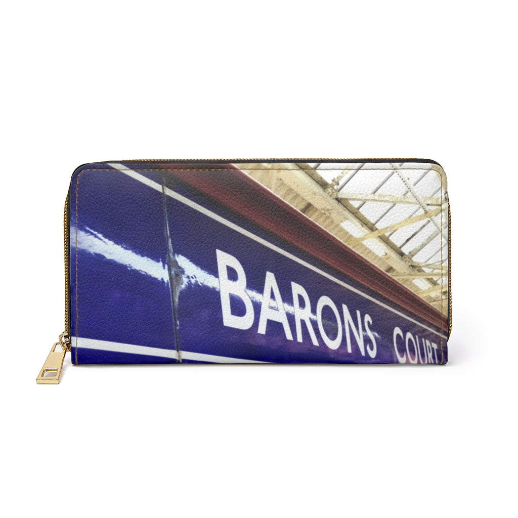 London Tube Zipper Wallet