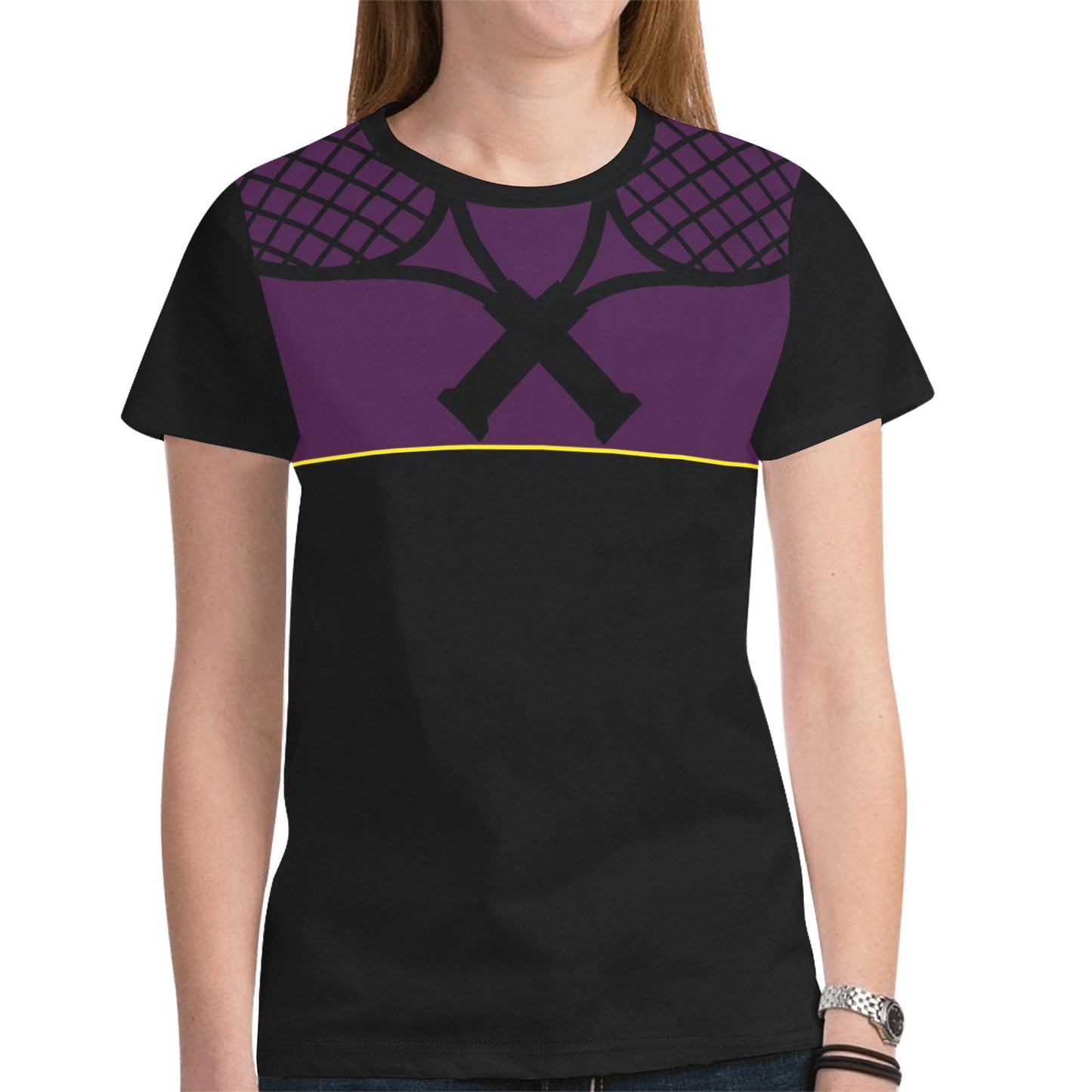 Women's Mesh Cloth T-shirt