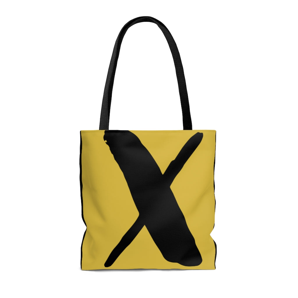 Double sided Sunflower/X Tote Bag