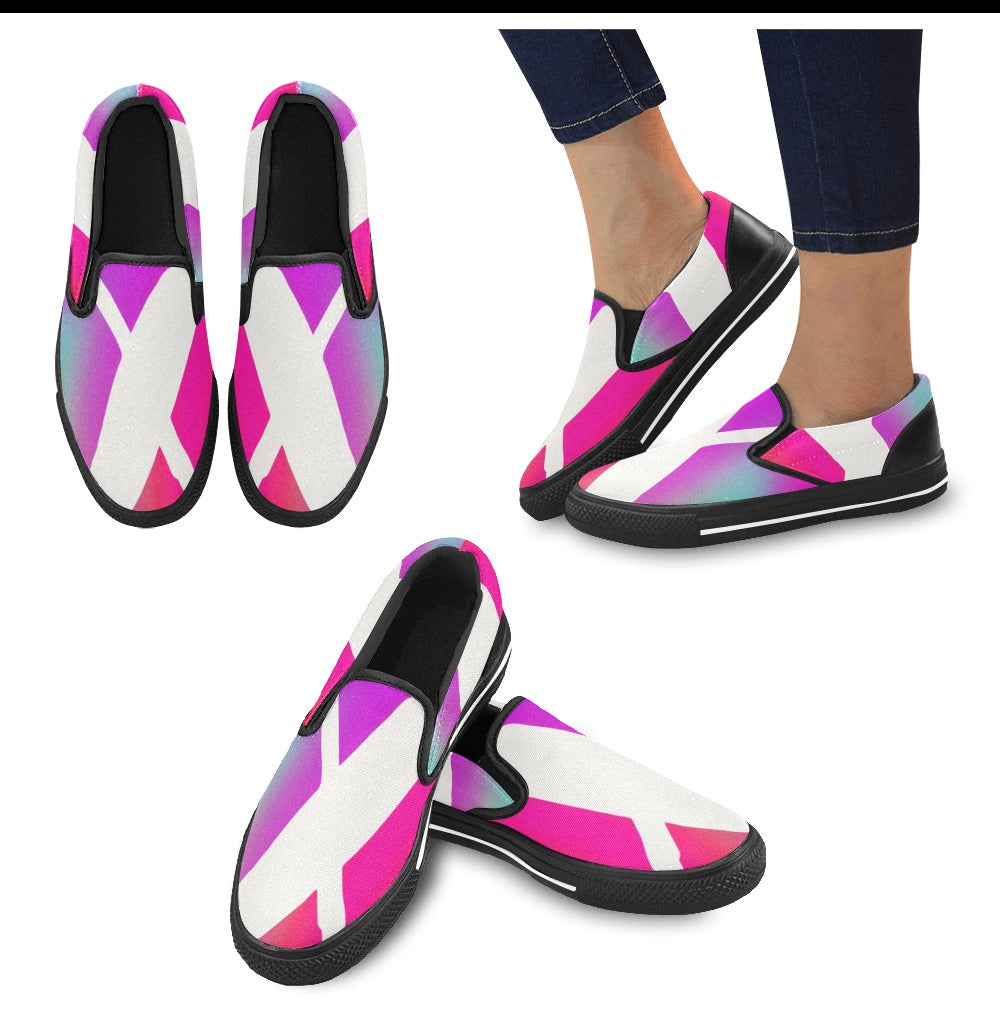 Super Comfortable Stylish Slip-On Shoes X Pink Trio