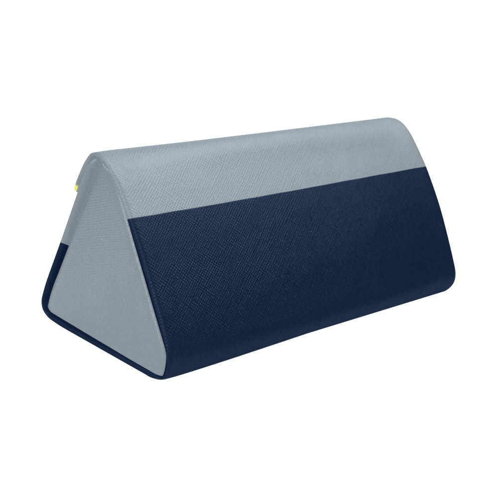 Aziel Blue White Glasses Case RHU Foldable Glasses Case