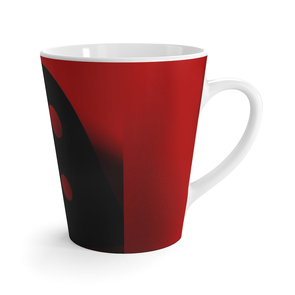 Ghost Latte Mug Duotone Red