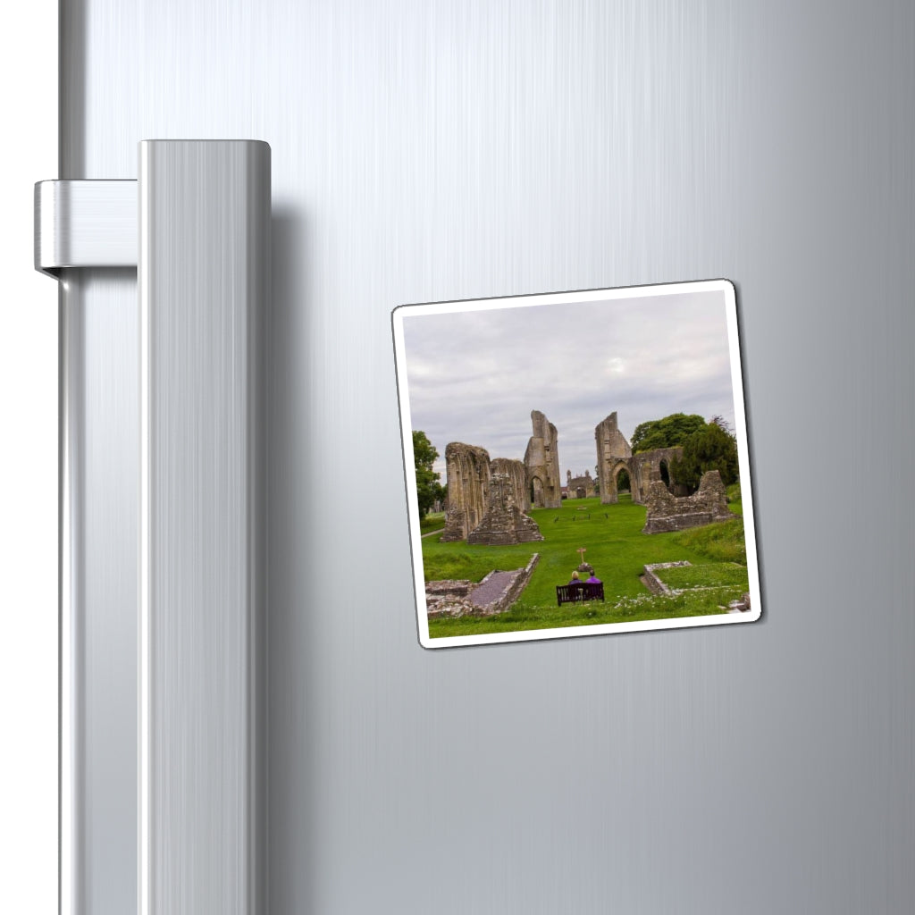 Glastonbury Abbey United Kingdom Magnet