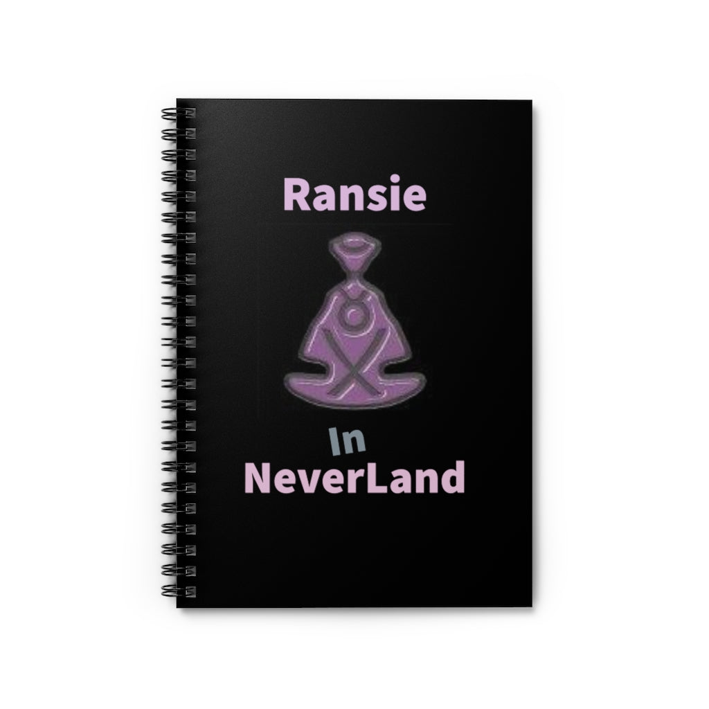 R.I.N. Logo 2 Spiral Notebook - Ruled Line