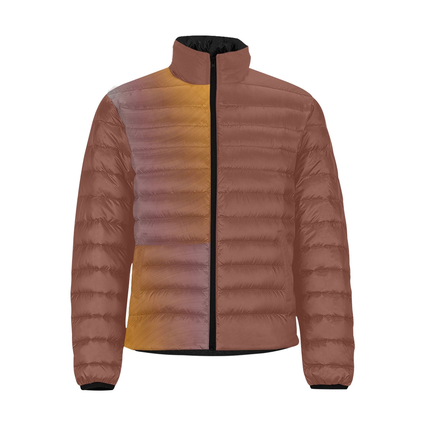 Men's Padded Bomber Jacket Redwood Apricot