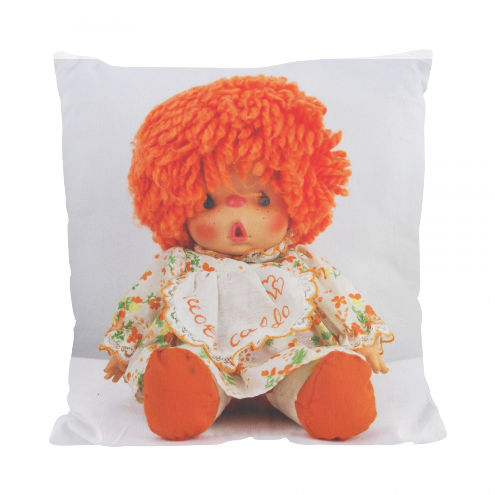 Cuscino All Over Print Orange Doll Pillow