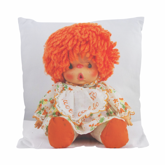 Cuscino All Over Print ORANGE DOLL Pillow Front/Back Orange