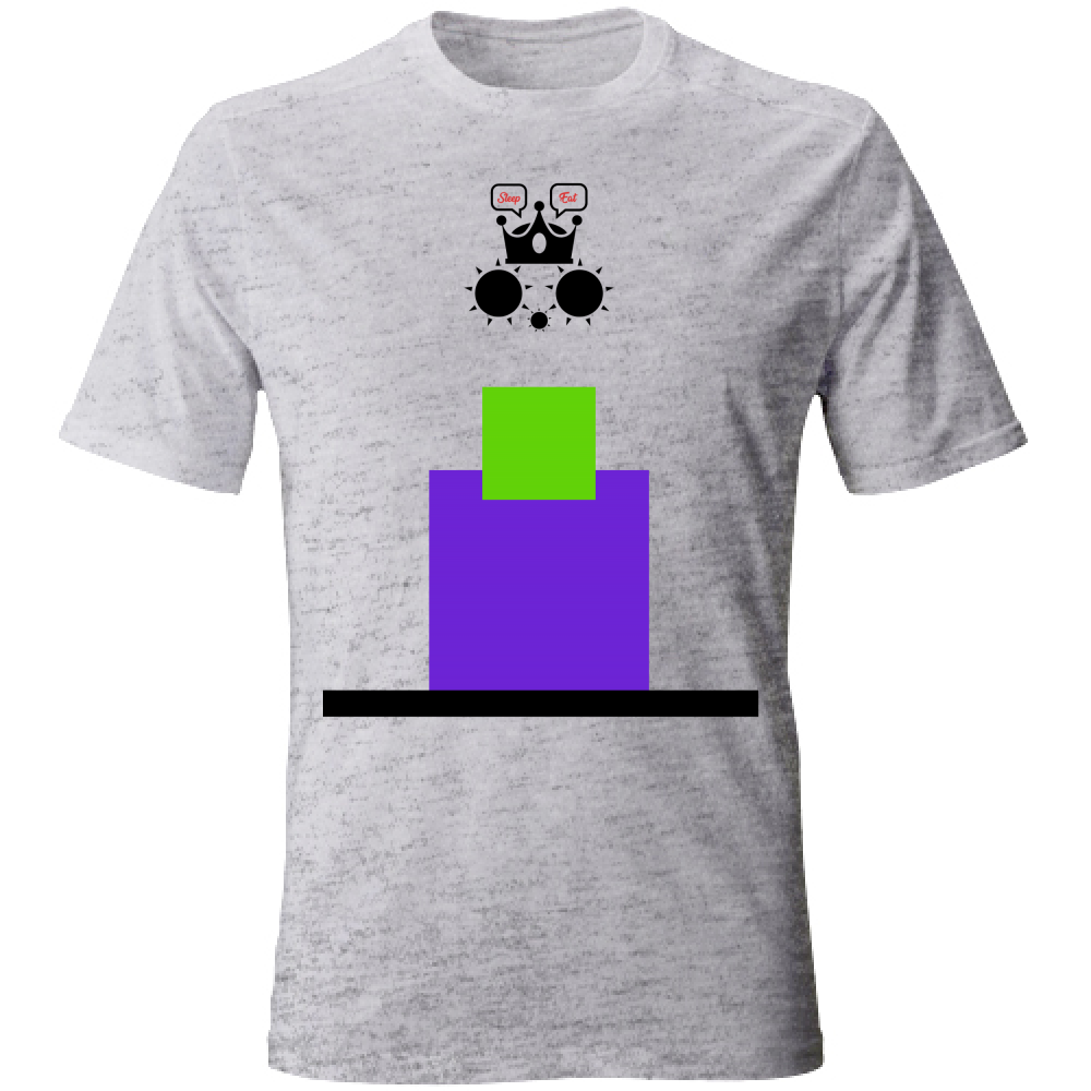 T-Shirt Unisex Cat Sleep  Square