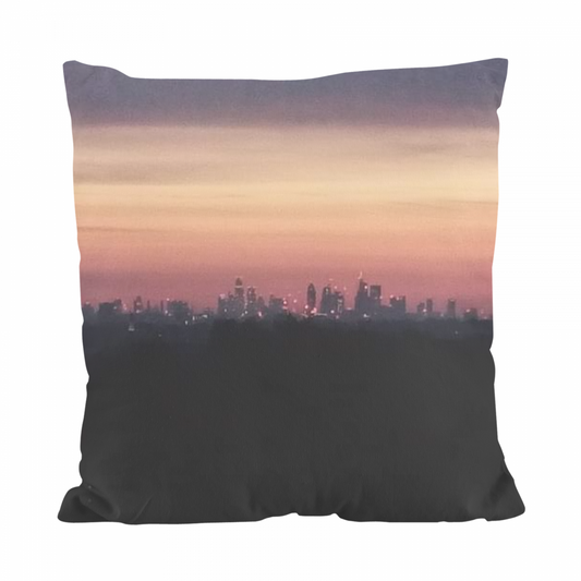 Cuscino All Over Print LONDON SKYLINE SUNSET  Pillow