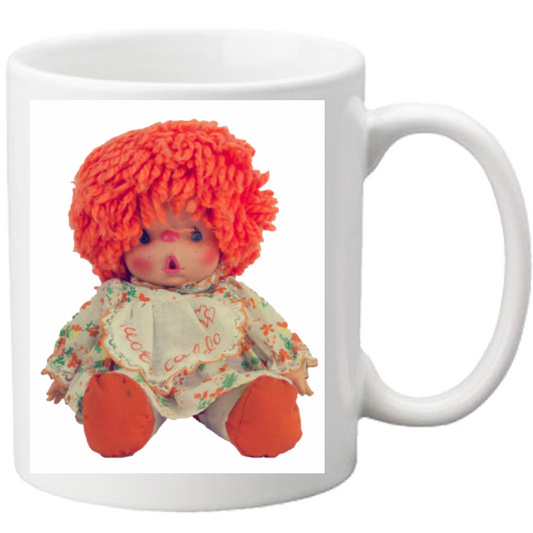 Tazza ORANGE DOLL Mug White