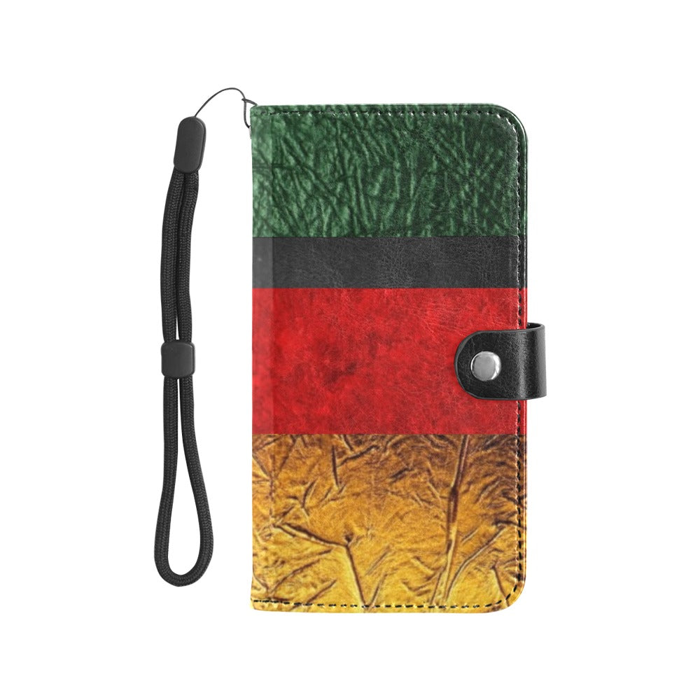 I'm Festive Smartphone & Credit Card Flip Faux Leather Case