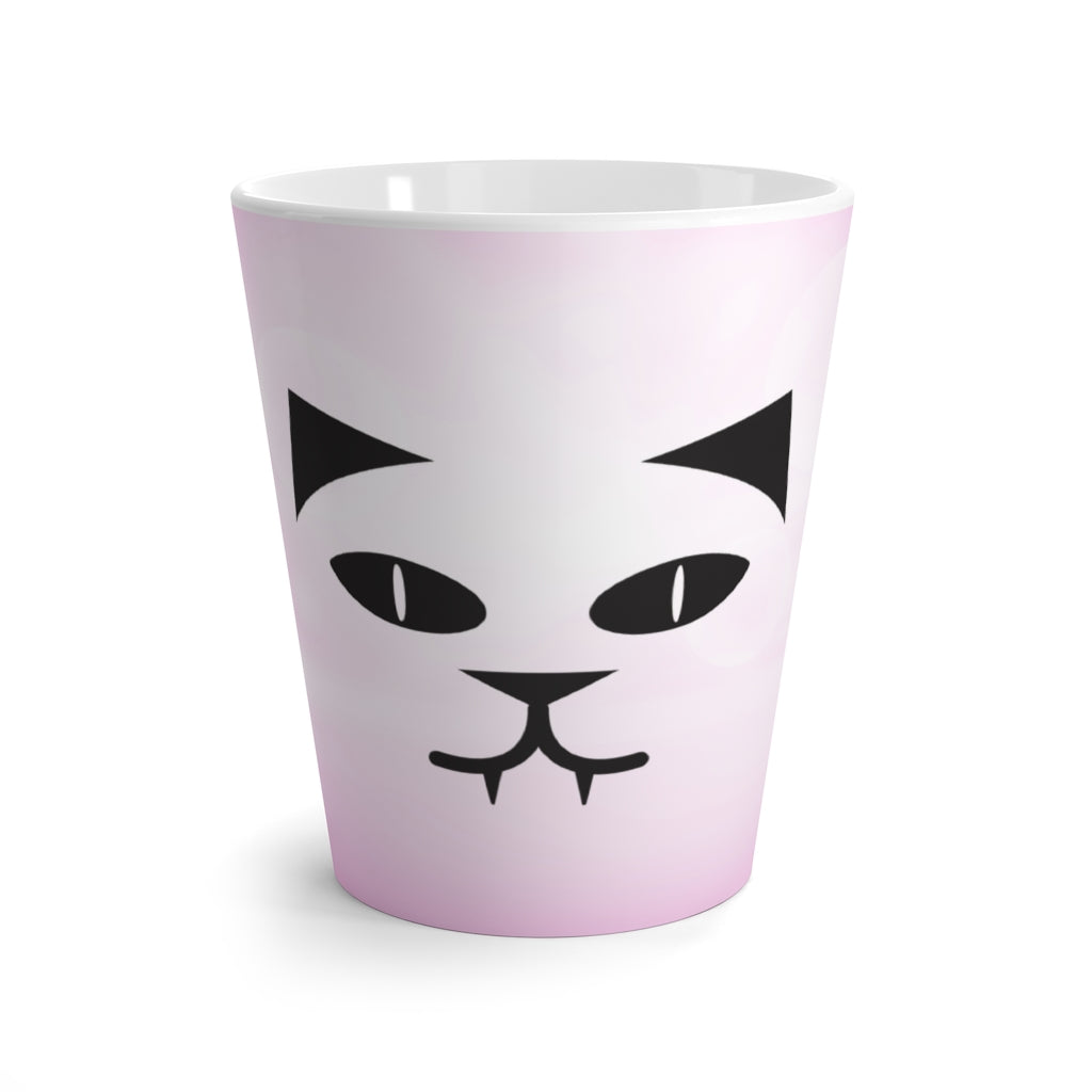 KittyKat Latte Mug Blue Night