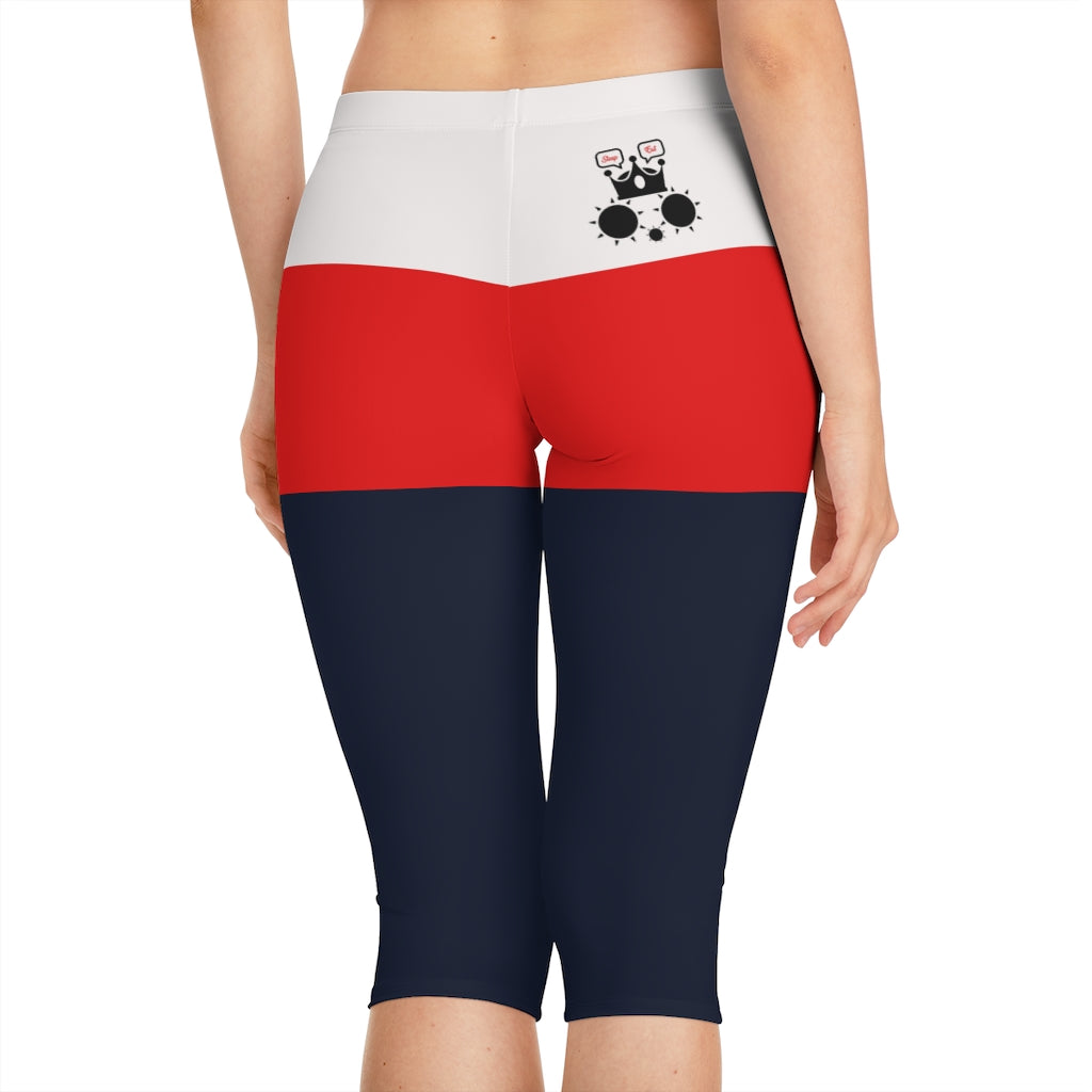 Cat Sleep Eat Women's Shortgings  White/Red/Night Blue