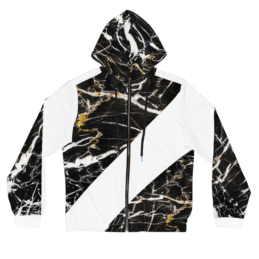 Women’s Full-Zip Hoodie White/Marble