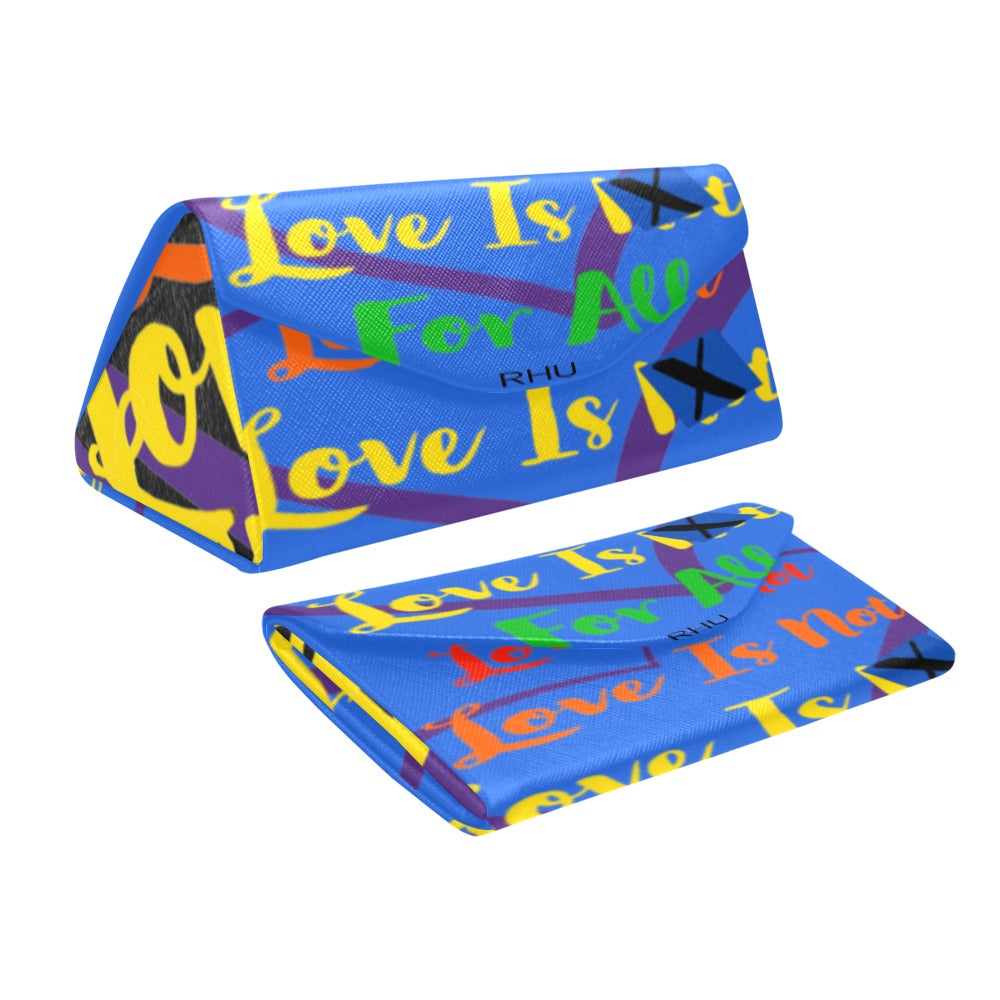 Human Rights Foldable Glasses Case