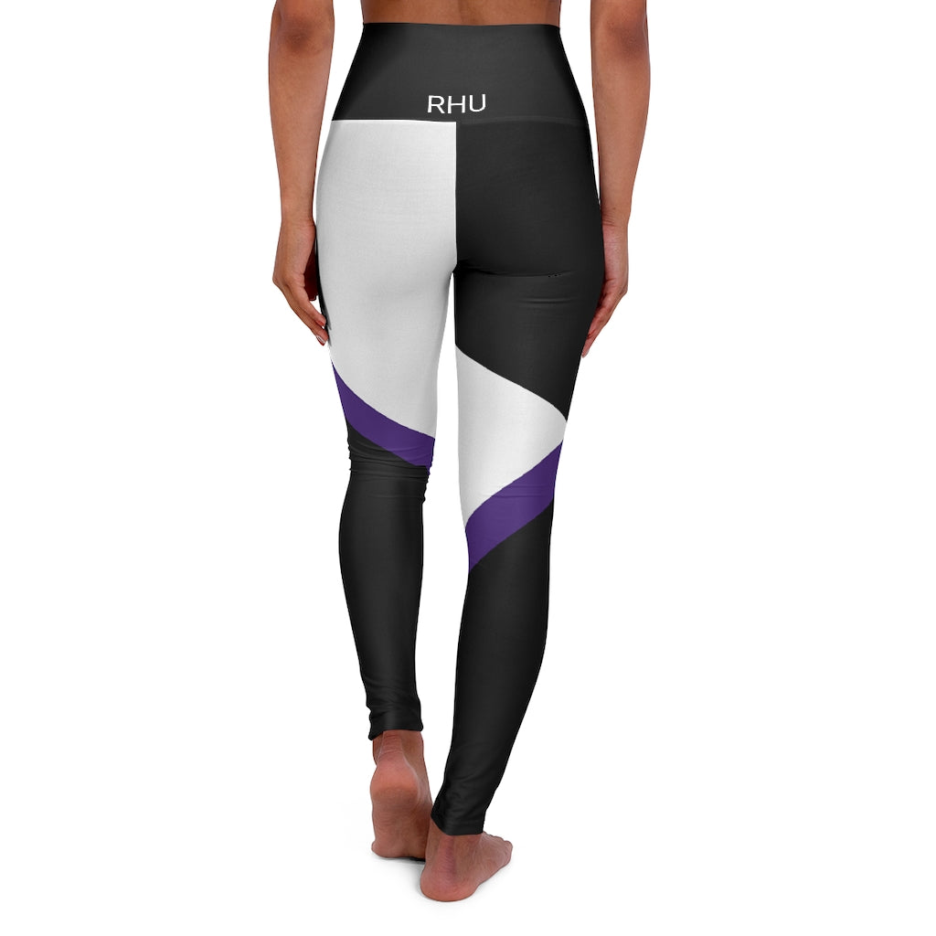 Cat Sleep Eat High Waisted Yoga Legging White RHU