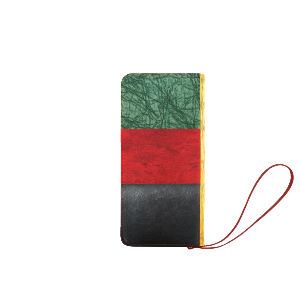 I'm Festive Unisex Cluth Wallet Red Black Green Gold