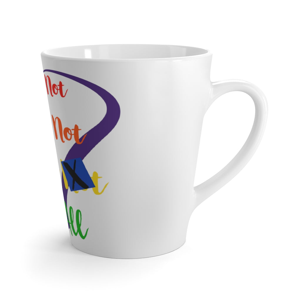 Human Rights LINFA Latte Mug White