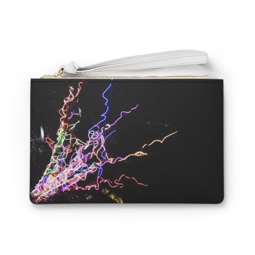 Electric Lights London Clutch Bag