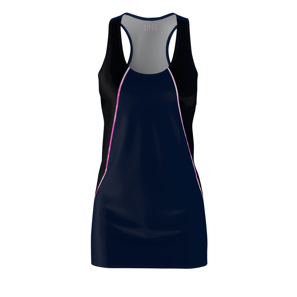 Women's Cut & Sew Racerback Dress Dark Blue