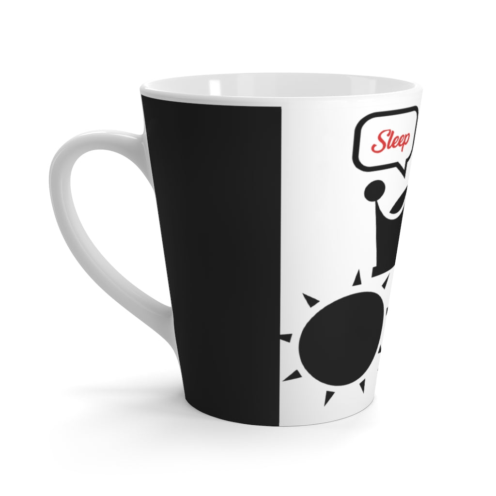 Cat Sleep Eat Latte Mug